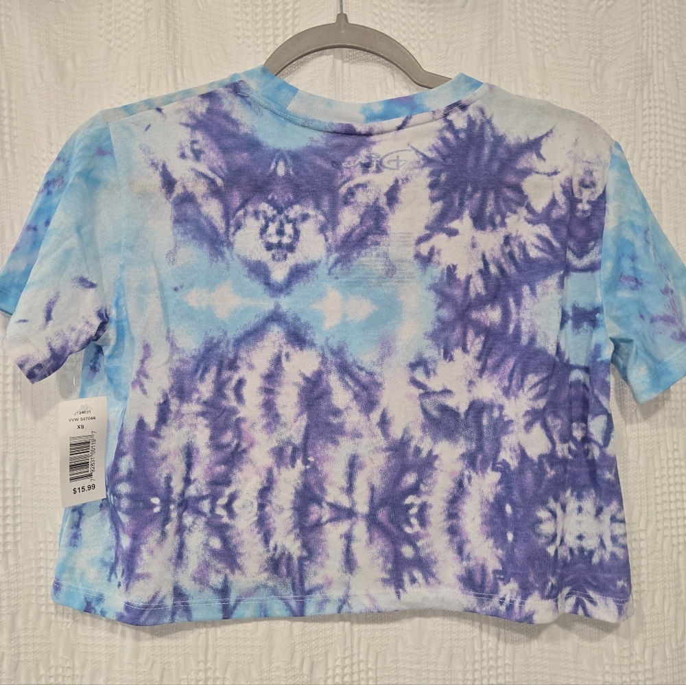 NWT Disney Stitch Tie-Dye Crop Top - Picture 5 of 6